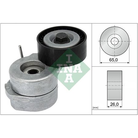 534 0053 10 Belt Tensioner, V-ribbed belt Schaeffler INA