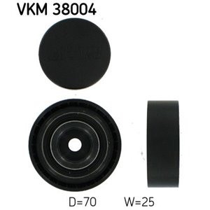 VKM 38004 Avböjning,Styrskiva, V-ribbat bälte SKF - Top1autovaruosad