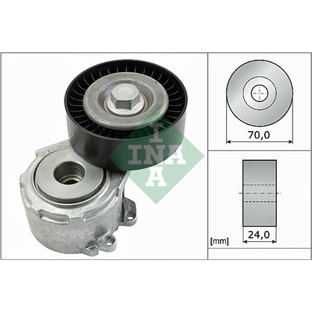 534 0110 20 Belt Tensioner, V-ribbed belt Schaeffler INA