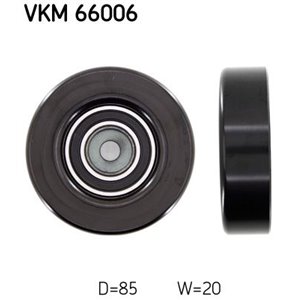 VKM 66006 Poly V belt pulley fits: SUZUKI GRAND VITARA I, GRAND VITARA II, 