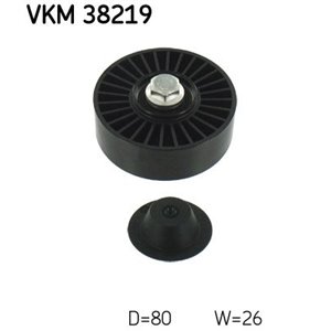 VKM 38219 Poly V belt pulley fits: BMW 1 (E81), 1 (E82), 1 (E87), 1 (E88), 