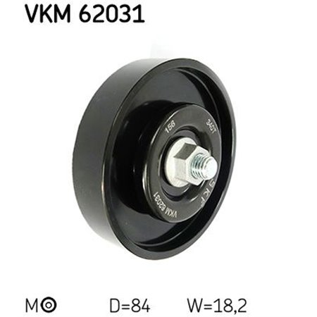 VKM 62031 Ролики натяжителя ремня клинового SKF 