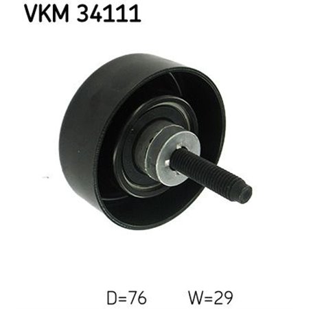 VKM 34111 Seade-/juhtrull,soonrihm SKF