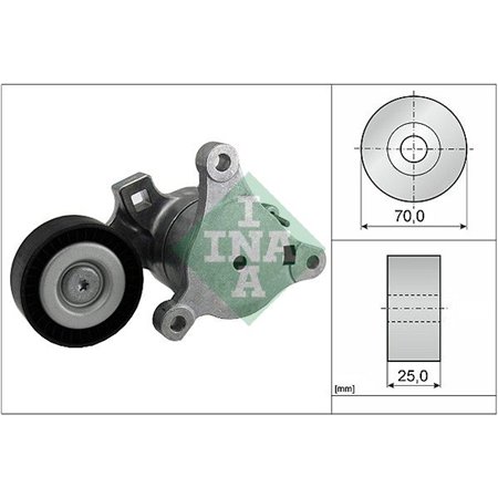 534 0362 10 Belt Tensioner, V-ribbed belt Schaeffler INA