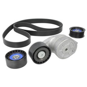 DAYKPV030HD Multi V belt set with tensioner fits: SCANIA 4 BUS, P,G,R,T DC09.