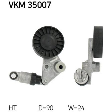 VKM 35007 Belt Tensioner, V-ribbed belt SKF