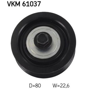VKM 61037 Poly V belt pulley fits: TOYOTA YARIS 1.0/1.3 04.99 11.10
