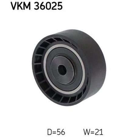 VKM 36025 Deflection/Guide Pulley, V-ribbed belt SKF