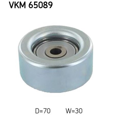 VKM 65089 Poly V belt pulley fits: MITSUBISHI ASX, L200 / TRITON, LANCER VI