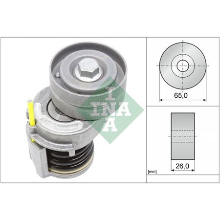 534 0346 10 Vyönkiristin, V-uurrettu vyö Schaeffler INA