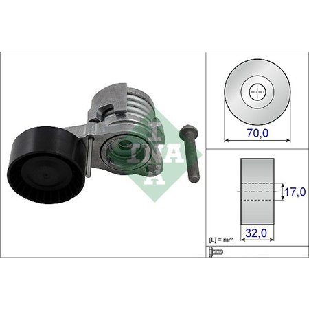 534 0432 10 Натяжитель ремня, клиновой зубча Schaeffler INA