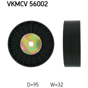 VKMCV 56002 Poly V belt pulley fits: SCANIA 4 DC11.02 DSC14.15 11.95 04.08