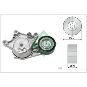 534 0654 10 Multi V belt tensioner fits: DS DS 3, DS 4, DS 5; CITROEN BERLING