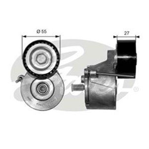 GATT38371 Multi V belt tensioner fits: CITROEN BERLINGO, BERLINGO/MINIVAN, 