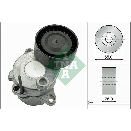 534 0592 10 Belt Tensioner, V-ribbed belt Schaeffler INA