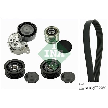 529 0115 21 V-Ribbat Bälte Set Schaeffler INA