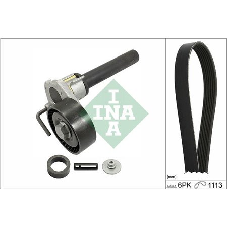 529 0514 10 V-Ribbed Belt Set Schaeffler INA