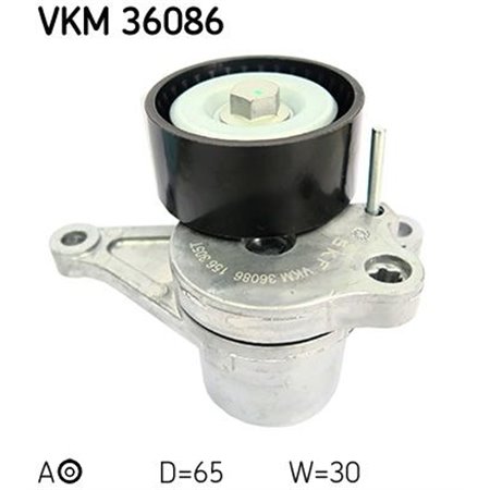 VKM 36086 Натяжитель ремня, клиновой зубча SKF