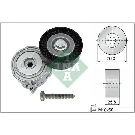 534 0375 10 Belt Tensioner, V-ribbed belt Schaeffler INA