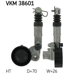 VKM 38601 Belt Tensioner, V-ribbed belt SKF - Top1autovaruosad