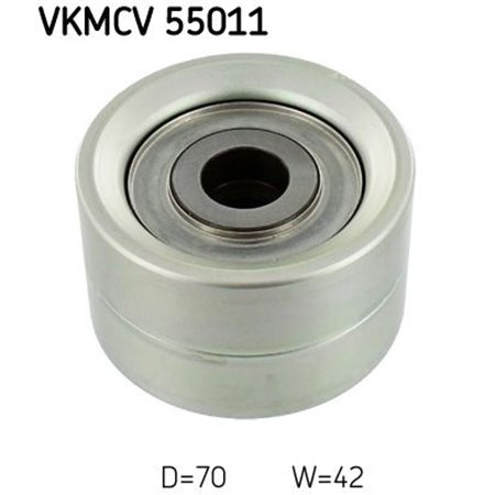 VKMCV 55011 Паразитный / ведущий ролик, поликлиновой ремень SKF