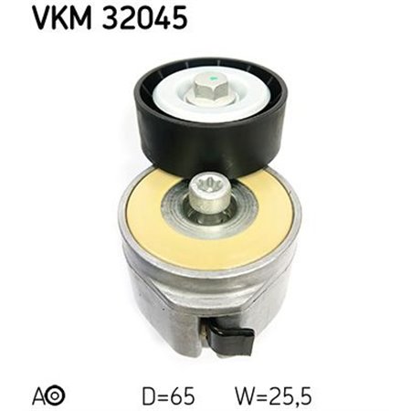 VKM 32045 Belt Tensioner, V-ribbed belt SKF