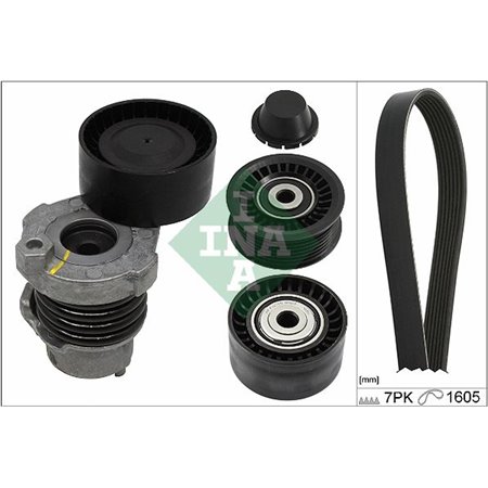 529 0194 10 V-Ribbat Bälte Set Schaeffler INA