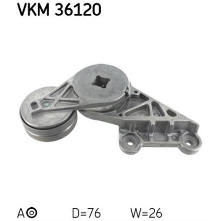 VKM 36120 Multi V-remssträckare passar: VOLVO 850, 960, C70 I, S70, V70 I R