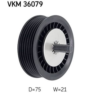 VKM 36079 Poly V belt pulley fits: MERCEDES CITAN MIXTO (DOUBLE CABIN), CIT