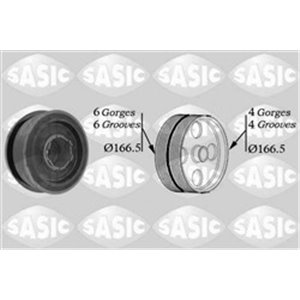 SAS9001808 Crankshaft pulley fits: BMW 1 (E87), 3 (E46), 3 (E90), 3 (E91), 5