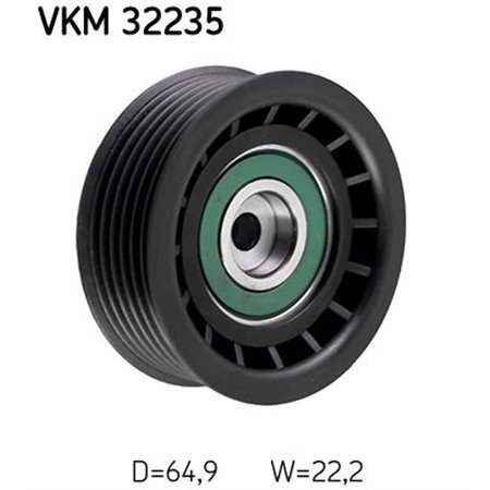 VKM 32235 Deflection/Guide Pulley, V-ribbed belt SKF
