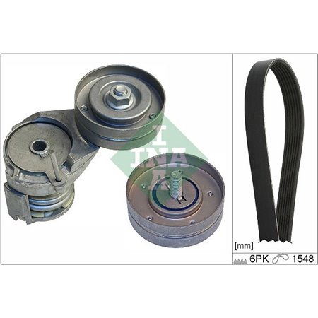 529 0108 10 V-Ribbat Bälte Set Schaeffler INA