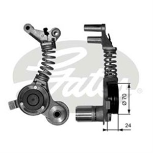 GATT38406 Multi V belt tensioner fits: AUDI A4 B6, A4 B7, A6 C5, A6 C6 3.0 