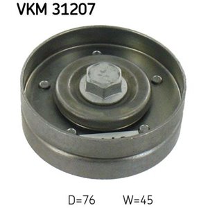 VKM 31207 Poly V belt pulley fits: AUDI A3; SEAT LEON, TOLEDO II; SKODA OCT
