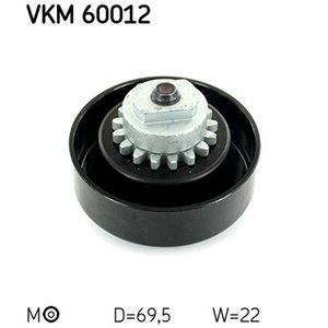 VKM 60012 Belt Tensioner, V-ribbed belt SKF - Top1autovaruosad