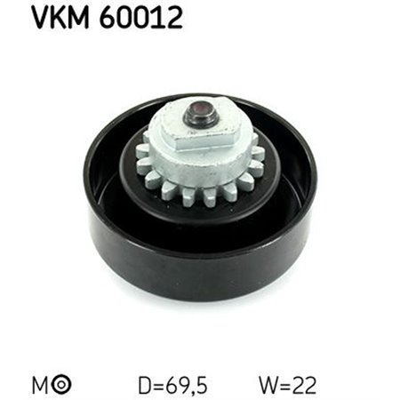 VKM 60012 Натяжитель ремня, клиновой зубча SKF