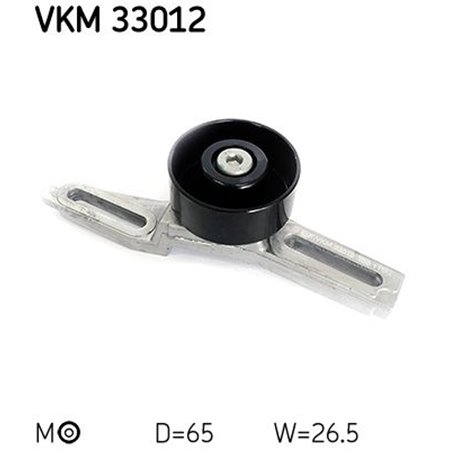 VKM 33012 Remspännare, v-ribbat bälte SKF