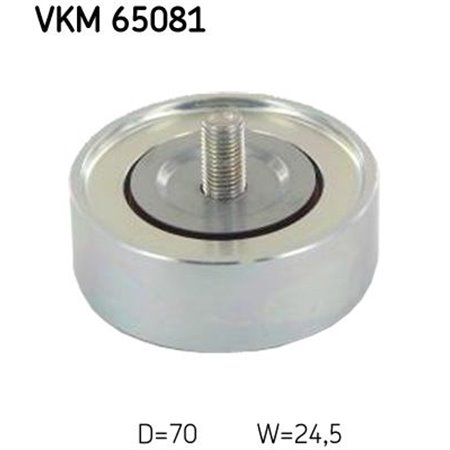 VKM 65081 Deflection/Guide Pulley, V-ribbed belt SKF
