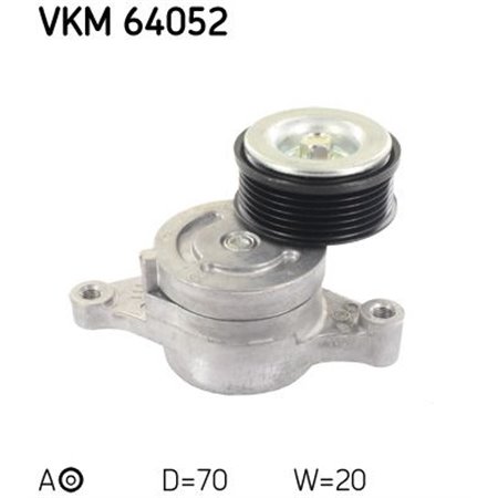 VKM 64052 Remspännare, v-ribbat bälte SKF