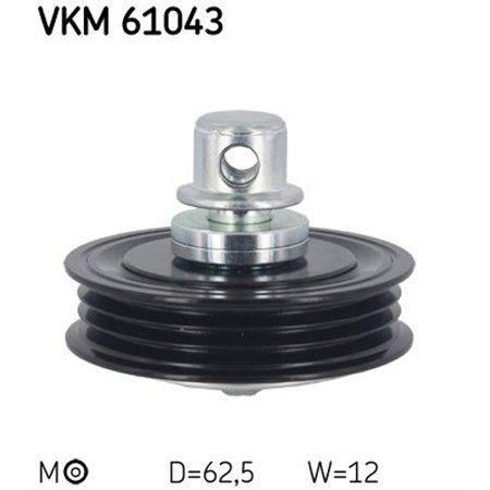 VKM 61043 Multiple V belt tensioning roll fits: TOYOTA PRIUS 1.5H 05.00 12.