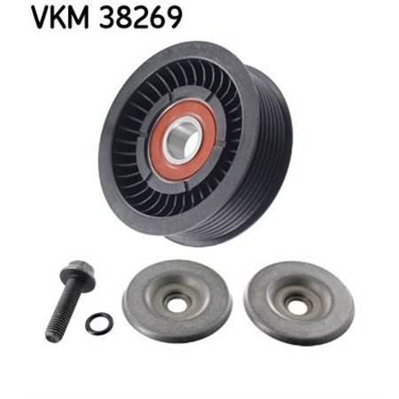 VKM 38269 Deflection/Guide Pulley, V-ribbed belt SKF