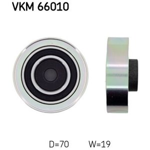 VKM 66010 Poly V belt pulley fits: SUBARU JUSTY II; SUZUKI BALENO, GRAND VI