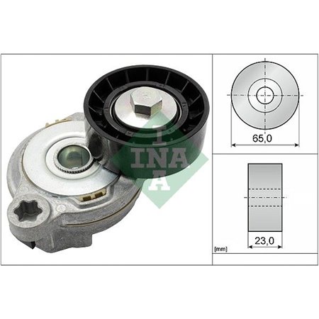 534 0605 10 Belt Tensioner, V-ribbed belt Schaeffler INA