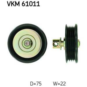 VKM 61011 Deflection,Guide Pulley, V-ribbed belt SKF - Top1autovaruosad