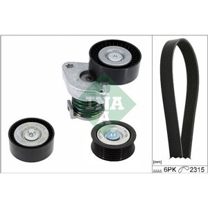 529 0444 10 Поликлиновой ременный комплект Schaeffler INA - Top1autovaruosad