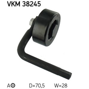 VKM 38245 Multiple V belt tensioning roll fits: BMW 3 (E46), 5 (E39) 2.5D/3