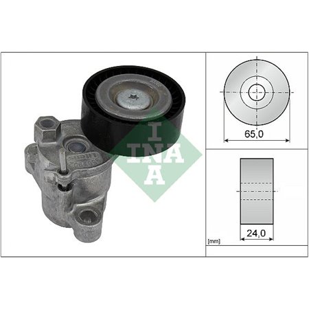 534 0729 10 Belt Tensioner, V-ribbed belt Schaeffler INA