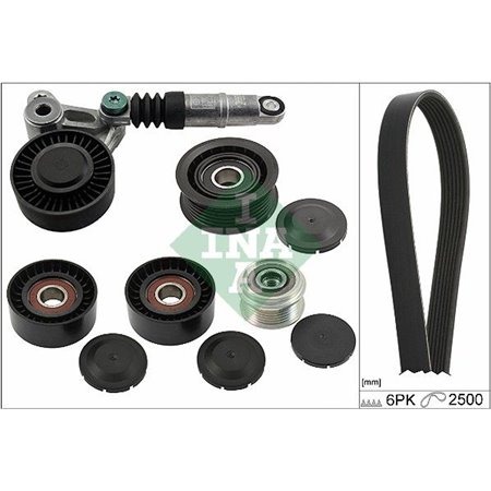 529 0472 20 V-Ribbat Bälte Set Schaeffler INA