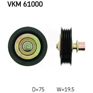 VKM 61000 Poly V belt pulley fits: LEXUS IS I, IS SPORTCROSS; TOYOTA AVENSI
