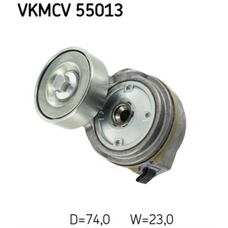VKMCV 55013 Multi V belt tensioner fits: MAN TGS I, TGX I D2066LF22 D3876LF02